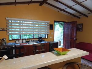 Una cocina o cocineta en Mirador Finca Morrogacho