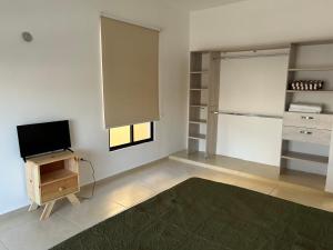 TV a/nebo společenská místnost v ubytování Habitación privada en casa particular - cama queen size