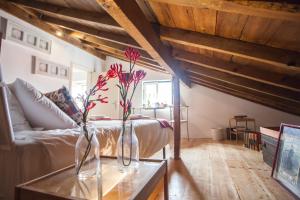 Χώρος καθιστικού στο Lisbon Inn Bica Suites