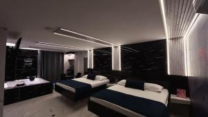 Postel nebo postele na pokoji v ubytování Hotel Bacatá Isla