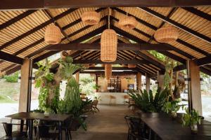 Restaurace v ubytování Casas Con Vistas Beach Resort
