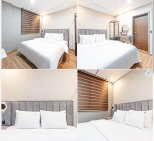 Postel nebo postele na pokoji v ubytování Kaiser hotel