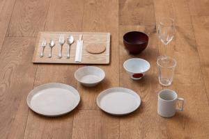 Nápoje v ubytování Rinrei terrace 一棟貸切 シングルルーム6部屋 各部屋トイレ シャワー付