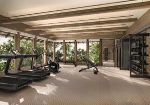 Fitness centrum a/nebo fitness zařízení v ubytování El Nido Resorts Lagen Island