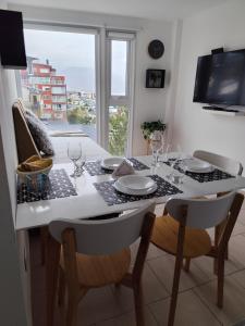 Μια τηλεόραση ή/και κέντρο ψυχαγωγίας στο Céntrico con vistas Ushuaiayvos