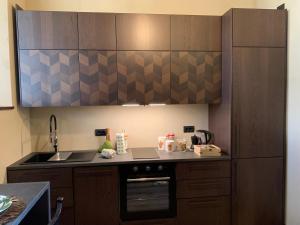 A kitchen or kitchenette at Corte degli Angeli Agriturismo