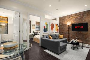 Posezení v ubytování Hudson Yard comfort in the heart of Manhattan