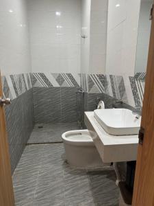 Koupelna v ubytování Homestay