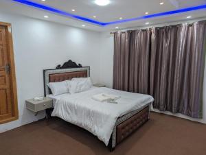 Comfort Hotel & Huts客房内的一张或多张床位