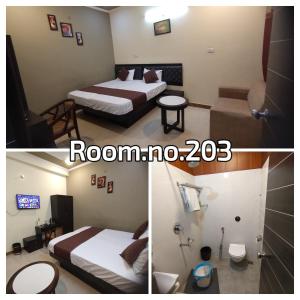 Postel nebo postele na pokoji v ubytování Cozy Home Stay