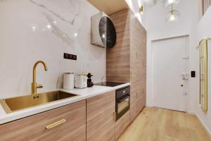 Kuchyňa alebo kuchynka v ubytovaní Charming apartment - 1BR-4P - AC - Marais