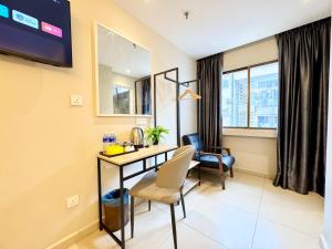 Posezení v ubytování Kingston Hotel 1 - Bukit Bintang