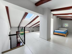 Posteľ alebo postele v izbe v ubytovaní Seaside apartments Petar