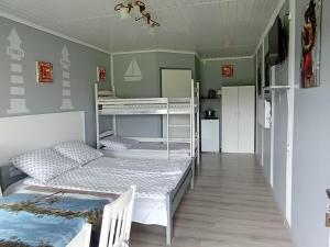 Postel nebo postele na pokoji v ubytování Anrema - Pokoje 21m2