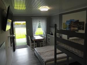 Postel nebo postele na pokoji v ubytování Anrema - Pokoje 21m2