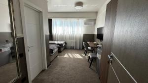 Mini Hotel on Brovarskaya客房内的一张或多张床位