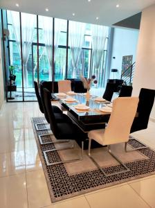 Posezení v ubytování Cyberjaya Puchong JWJ Pool Villa