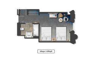 A planta de The College Green Dublin Hotel, Autograph Collection