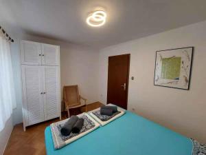 Postel nebo postele na pokoji v ubytování Holiday home in Kornic - Insel Krk 39437