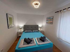 Postel nebo postele na pokoji v ubytování Holiday home in Kornic - Insel Krk 39437