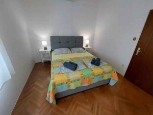 Postel nebo postele na pokoji v ubytování Holiday home in Kornic - Insel Krk 39437