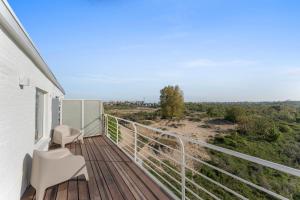 Μπαλκόνι ή βεράντα στο Stijlvol design app - eindeloos uitzicht op groen!