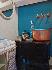 Łóżko lub łóżka w pokoju w obiekcie La Casa Rosa