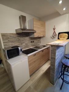 Cucina o angolo cottura di A cocoon in Les 2 Alpes