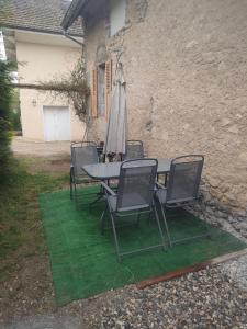 Patio nebo venkovní prostory v ubytování Chez Rachel et Karim