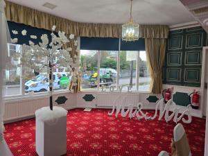 Posezení v ubytování Victoria Hotel