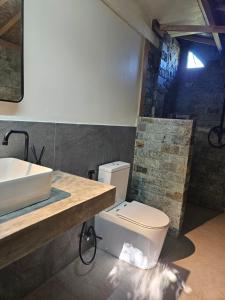 Koupelna v ubytování Mantra Yoga Homestay