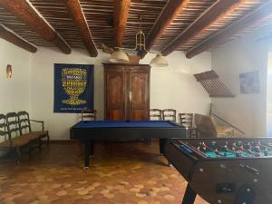 Herní místnost v ubytování l'Estagnol