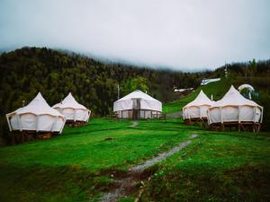 Paesaggio naturale nelle vicinanze di questo campeggio di lusso