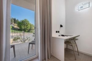 Un balcon sau o terasă la Hotel Laguna