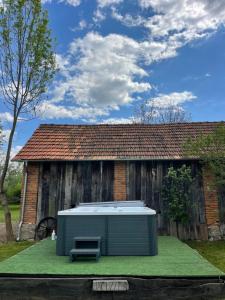 Zahrada ubytování Loft Treehouse