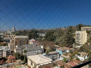 a view of a city with buildings at Departamento Viña Centro in Viña del Mar