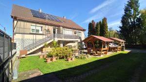 Zahrada ubytování La Siesta Bogács Apartman
