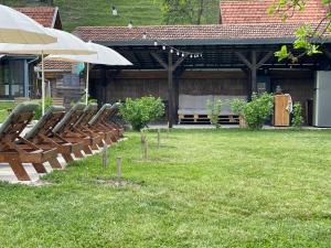 Zahrada ubytování Loft Treehouse