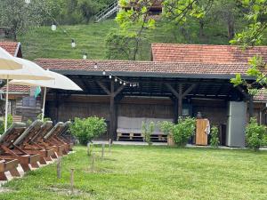 Zahrada ubytování Loft Treehouse