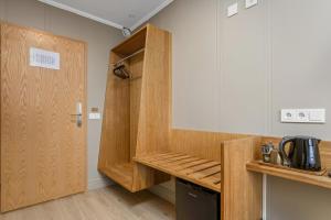 Stracta Hotel Mosfell的厨房或小厨房
