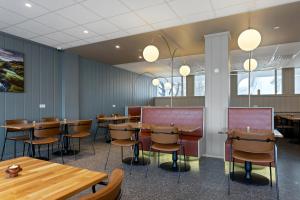 Stracta Hotel Mosfell的休息区