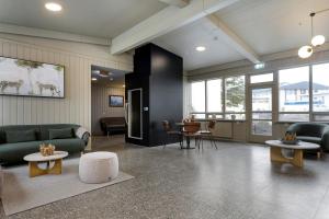 Stracta Hotel Mosfell的休息区