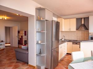 Kuchyň nebo kuchyňský kout v ubytování Apartment Jelka- center of Hvar town