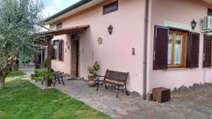 Budova, kde se bed and breakfast nachází