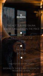 Fotografie z fotogalerie ubytování Reborn Cabins v destinaci Pabaži