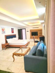 Istumisnurk majutusasutuses Sama Hamra Hotel
