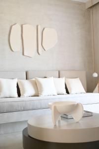Posezení v ubytování Pefki Luxury Suites
