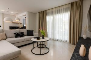 Posezení v ubytování Odeum Luxury Living