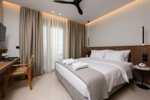 Postel nebo postele na pokoji v ubytování Odeum Luxury Living