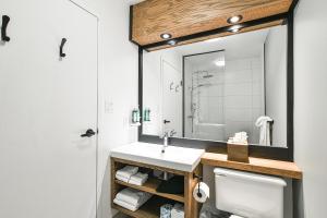 Vannituba majutusasutuses AX Hotel